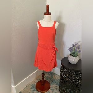 Bright sundress. Ties in front. Super cute and comfortable